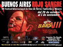 Afiche del festival Rojo Sangre de 2006