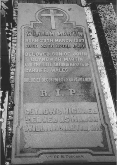 Tumba de "William Martin"