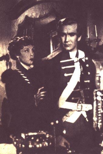 Fanny Navarro y Carlos Cores en EL GRITO SAGRADO