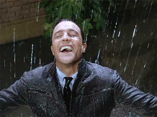 Gene Kelly en SINGIN' IN THE RAIN