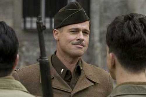 Brad Pitt en INGLOURIOUS BASTERDS