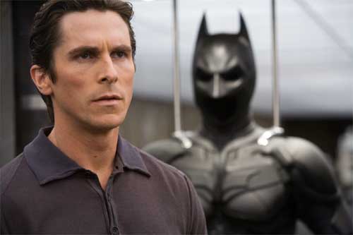 Christian Bale en THE DARK KNIGHT